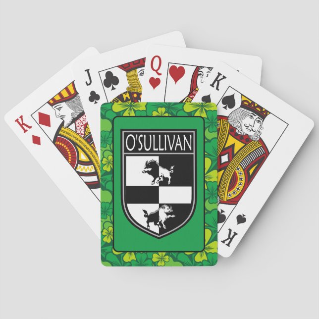 Baraja De Cartas Clan Irlandés O'Sullivan (Reverso)
