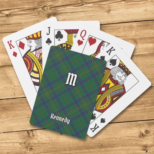 Baraja De Cartas Clan Kennedy Tartan (Subido por el creador)