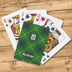 Baraja De Cartas Clan MacArthur Tartan
