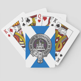 Baraja De Cartas Clan MacDonald de Clanranald Escudo y Tartán