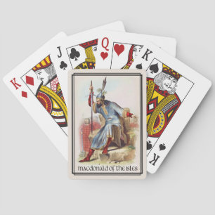 Baraja De Cartas Clan MacDonald de las Islas Clásico Escocia