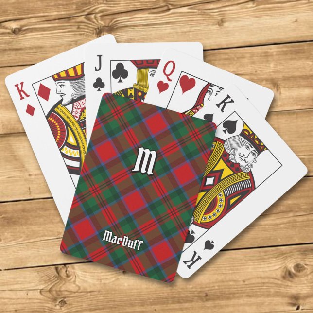 Baraja De Cartas Clan MacDuff Tartan (Subido por el creador)