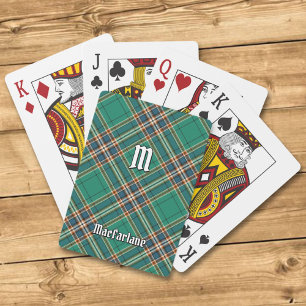 Baraja De Cartas Clan MacFarlane Ancient Hunting Tartán