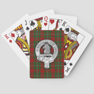 Baraja De Cartas Clan MacGregor Escudo y Tartán