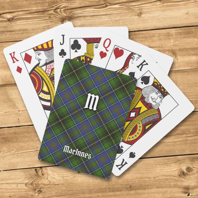 Baraja De Cartas Clan MacInnes Tartan (Subido por el creador)