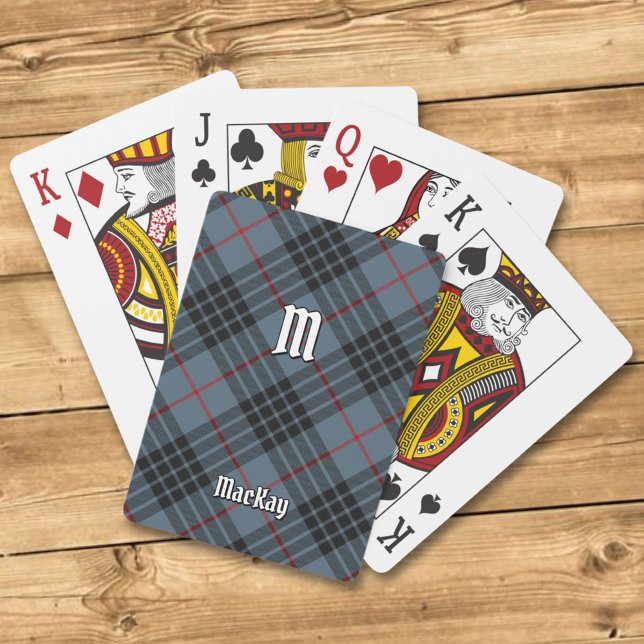 Baraja De Cartas Clan MacKay Blue Tartan (Subido por el creador)