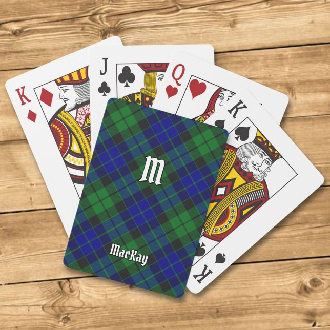 Baraja De Cartas Clan MacKay Tartan (Subido por el creador)