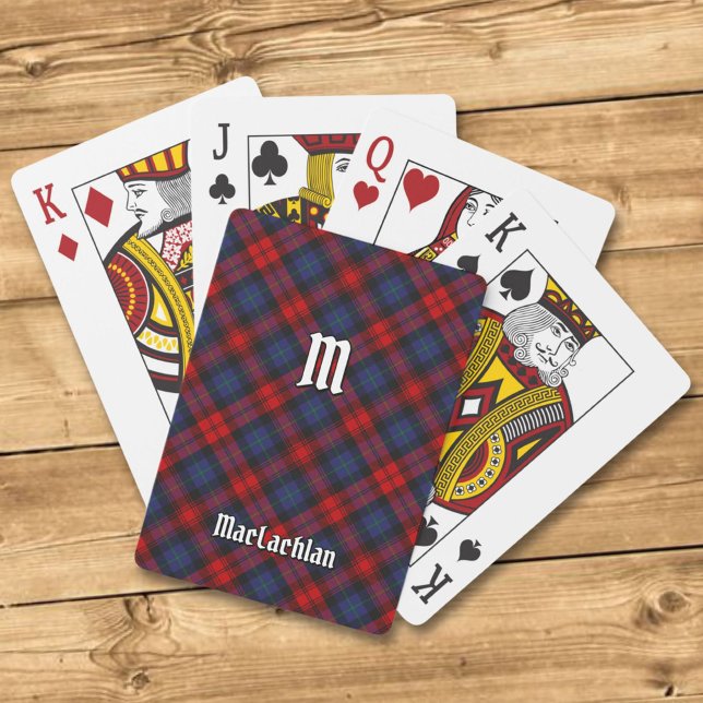 Baraja De Cartas Clan MacLachlan Tartan (Subido por el creador)