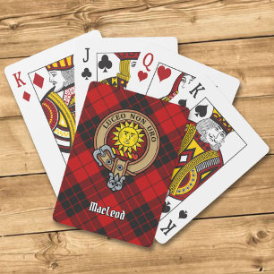 Baraja De Cartas Clan MacLeod de Raasay Escudo
