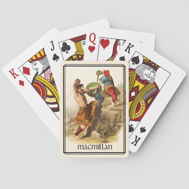 Baraja De Cartas Clan MacMillan Classic Scotland Bicycle Deck (Reverso)