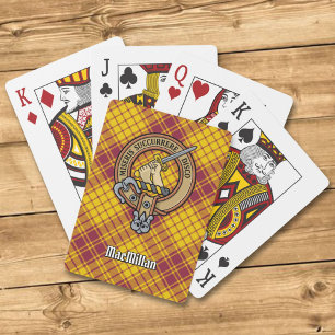 Baraja De Cartas Clan MacMillan Escudo por Vestir Tartán