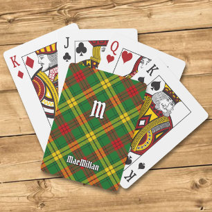 Baraja De Cartas Clan MacMillan Tartan