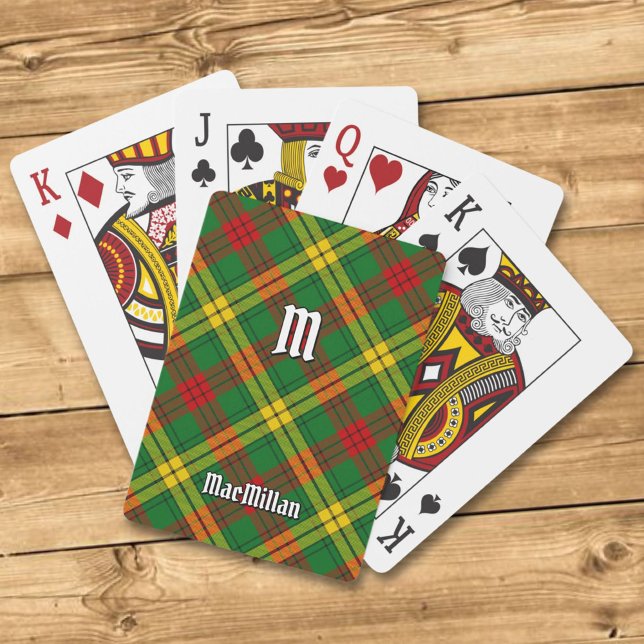 Baraja De Cartas Clan MacMillan Tartan (Subido por el creador)