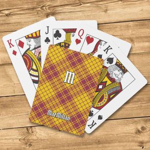 Baraja De Cartas Clan MacMillan Vestido Tartán