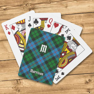 Baraja De Cartas Clan Morrison Hunting Tartan