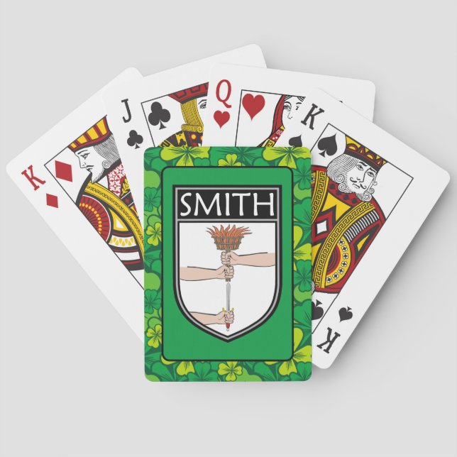 Baraja De Cartas Clan Smith de Irlanda (Reverso)