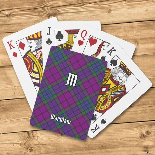 Baraja De Cartas Clan Wardlaw Tartan (Subido por el creador)