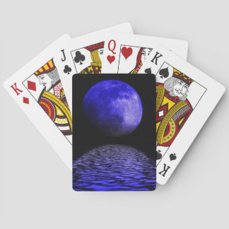 Baraja De Cartas Claro de luna que brilla intensamente