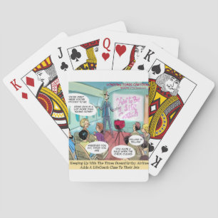 Baraja De Cartas Clase divertida LifeCoach de aerolínea