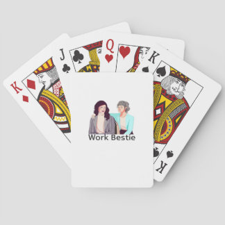 Baraja De Cartas Clásico de la bestia de trabajo