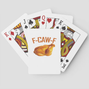 Baraja De Cartas Clásico de Pollo F-Caw-F