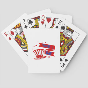 Baraja De Cartas Clásico del Día del Presidente de los Estados Unid