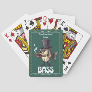 Baraja De Cartas Clásico Lago Lubina Grande Magnate