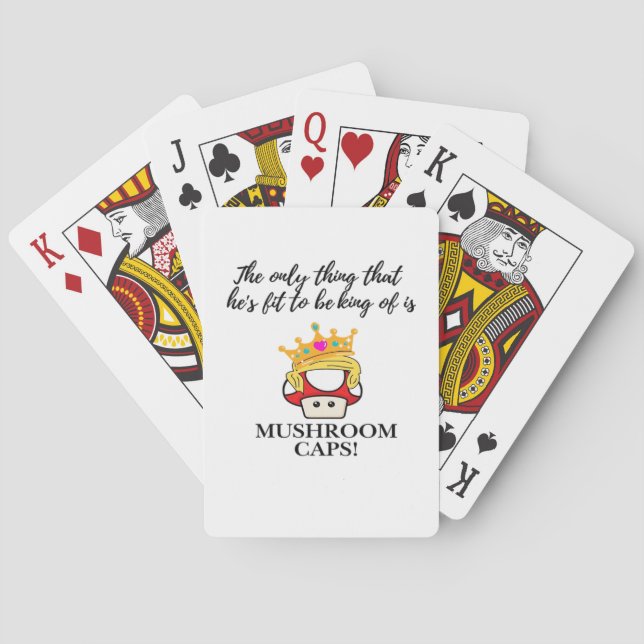 Baraja De Cartas Clásico No Ser Rey (Reverso)