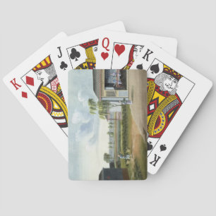 Baraja De Cartas Clasificando té (w/c en el papel)