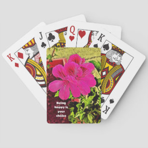 Baraja De Cartas classic rustic retro blooming flower
