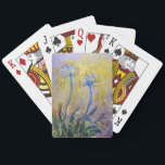 Baraja De Cartas Claude Monet - Agapanthus<br><div class="desc">Agapanthus,  inmediatamente posterior (Les Agapanthes) - Claude Monet,  1914-1917</div>