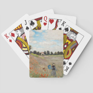 Baraja De Cartas Claude Monet - Campo de amapolas