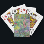 Baraja De Cartas Claude Monet - El jardín del Iris en Giverny<br><div class="desc">El Jardín Iris de Giverny / El Jardín del Artista en Giverny - Claude Monet,  1899-1900</div>