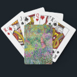 Baraja De Cartas Claude Monet - El jardín del Iris en Giverny<br><div class="desc">El Jardín Iris de Giverny / El Jardín del Artista en Giverny - Claude Monet,  1899-1900</div>