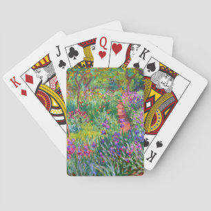 Baraja De Cartas Claude Monet: El jardín Iris de Giverny