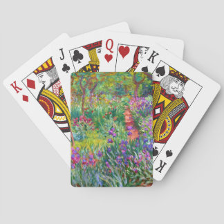 Baraja De Cartas Claude Monet: El jardín Iris de Giverny