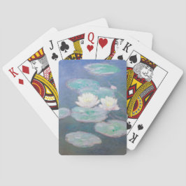 Baraja De Cartas Claude Monet - Lilies de agua, efecto nocturno