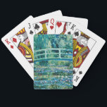 Baraja De Cartas Claude Monet - Lilis De Agua Y Puente Japonés<br><div class="desc">Claude Monet - Lilies De Agua Y Puente Japonés (1899)</div>