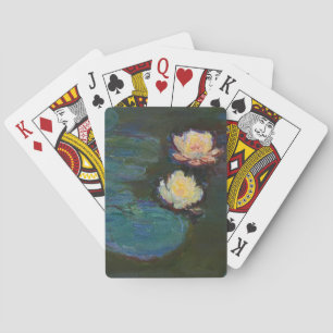 Baraja De Cartas Claude Monet Nenúfares Arte al Óleo Impresionista