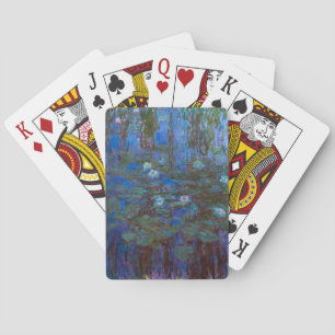 Baraja De Cartas Claude Monet - Nenúfares azules