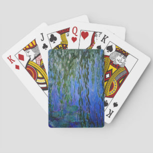 Baraja De Cartas Claude Monet - Nenúfares con sauce llorón