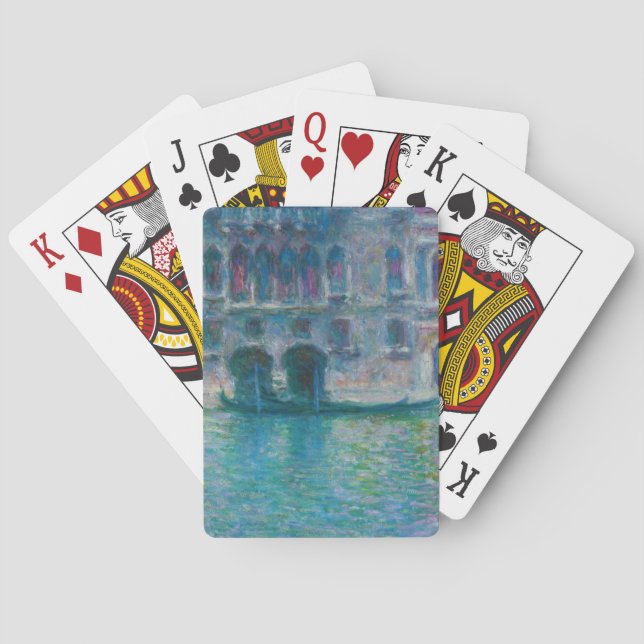 Baraja De Cartas Claude Monet - Palazzo da Mula (Reverso)