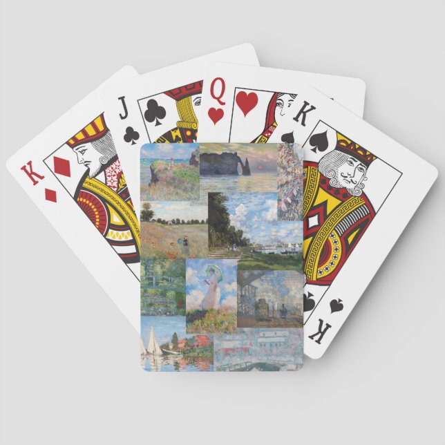 Baraja De Cartas Claude Monet - Patchwork (Reverso)