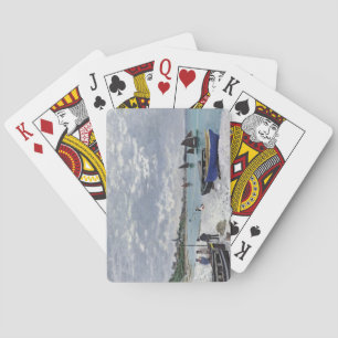 Baraja De Cartas Claude Monet   Playa de Sainte-Adresse