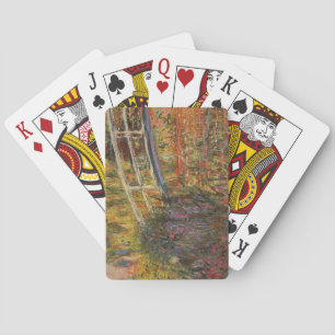 Baraja De Cartas Claude Monet Puente Japonés Giverny Arte