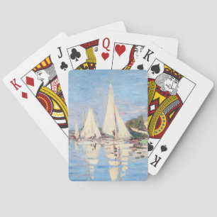 Baraja De Cartas Claude Monet - Regatas en Argenteuil