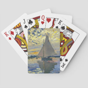 Baraja De Cartas Claude Monet - Velero en Le Petit-Gennevilliers