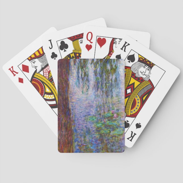 Baraja De Cartas Claude Monet - Water Lilies (Reverso)