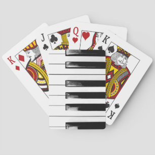 Baraja De Cartas Claves de piano antiguas