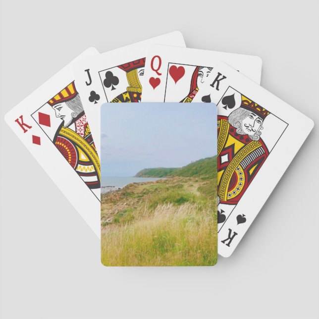 Baraja De Cartas Cliffs of Skåne  - Southern Sweden (Reverso)